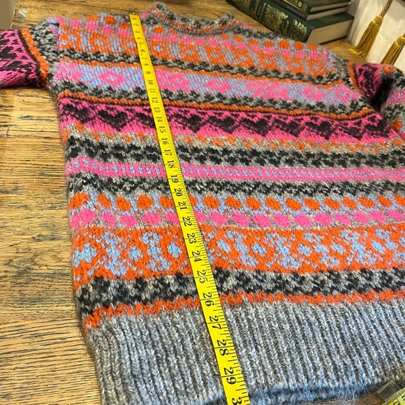 💖 ZARA – Colorful Jacquard Knit Sweater – Size S/M - Picture 11 of 11